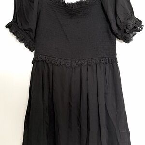 Topshop Black Dress